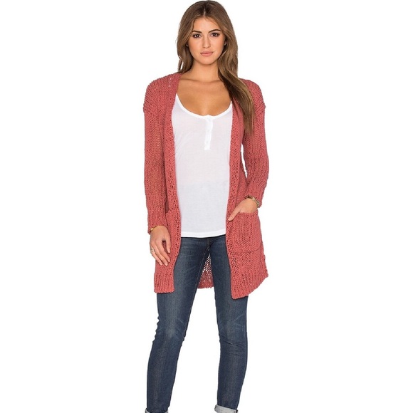 Free People Navy Blue Simply Sienna Cardi - Picture 6 of 8